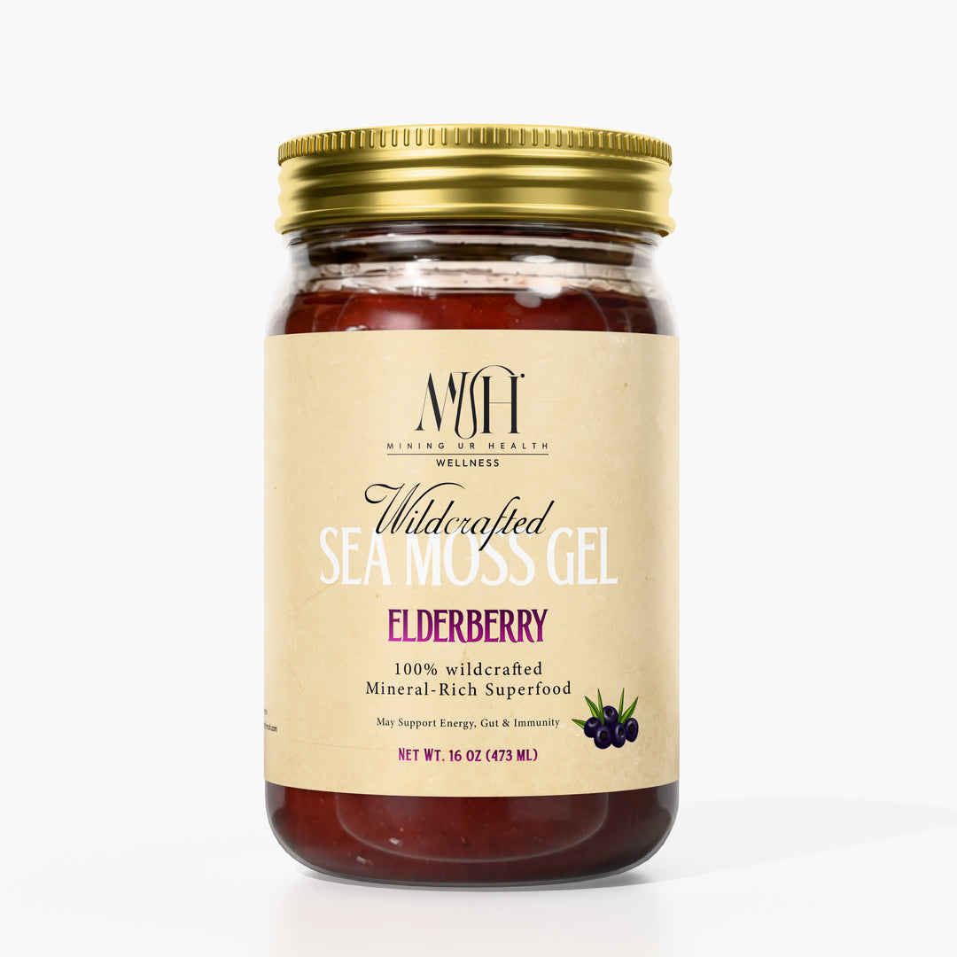 Wildcrafted Elderberry Sea Moss Gel